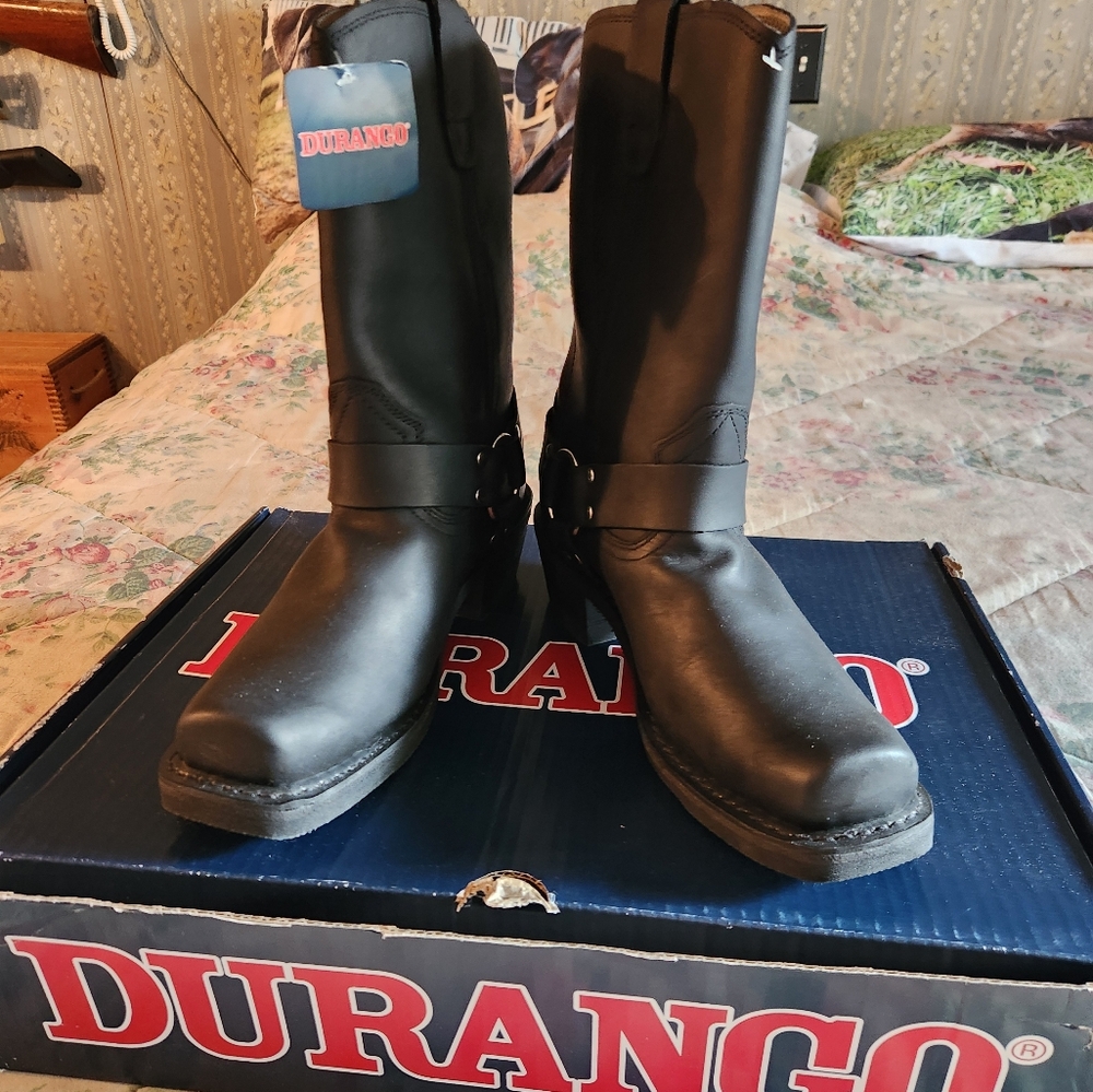 Brand new Woman's Durango Harness boots, size 9.